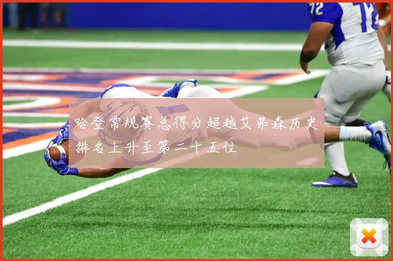 哈登常规赛总得分超越艾弗森历史排名上升至第二十五位