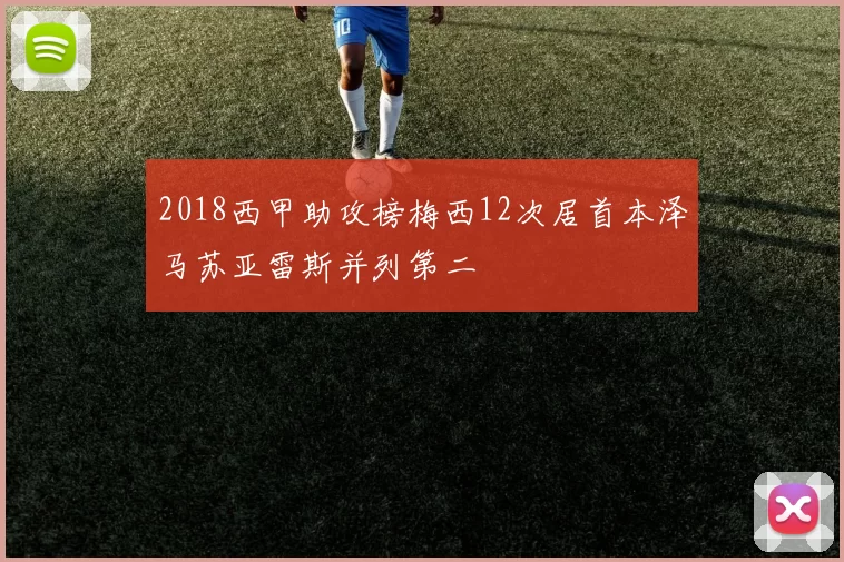 2018西甲助攻榜梅西12次居首本泽马苏亚雷斯并列第二